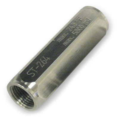 Check Valve; 1/2" High Pressure, Stainless
