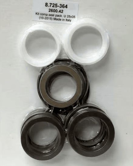 LP & HP Sela Kit, U-Seals 25mm