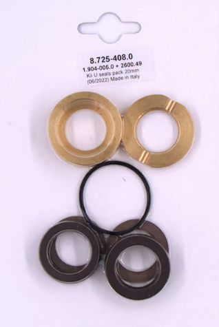 Single Packing, "U" Seal Repair Kit, 20mm(3 Req'd for Pump)