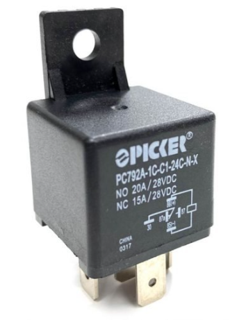 24V 40 Amp Relay for 12V DC Units over 13HP