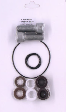 LP & HP Seal Kit; U-Seal, 14mm