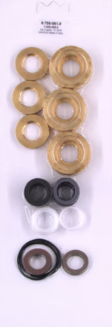 Complete Packing U-Seal Repair Kit, 18mm NLTI