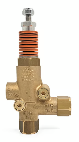 Unloader; 6.6GPM x 3000psi, Banjo Conn., 1/2" FNPT In, 3/8" MNPT Out