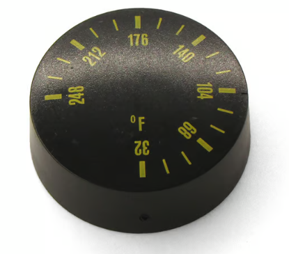 Thermostat Knob; 32*F to 248*F