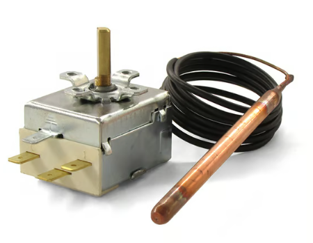 Thermostat; 120*C/240*F Adjustable, 1M Capillary