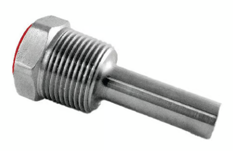 Thermowell; 1/2" FNPT x 3/4" MNPT, 2-1/2" Stem