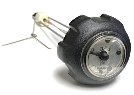 Fuel Cap; Ratcheting w/ Gauge & Tether