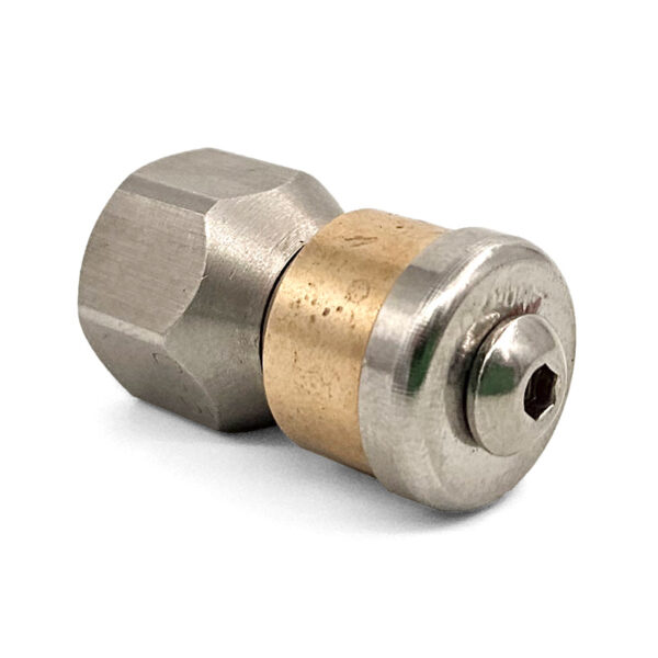 Nozzle; Rotary Sewer/Culvert/Ducting, 1/4" #5.5, 0-F 2-S