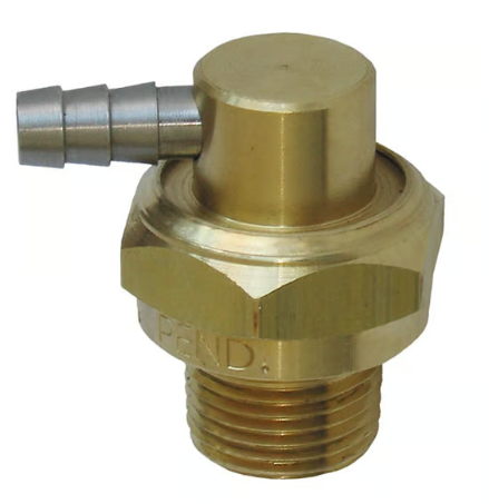 Thermal Relief Valve/ Pump Protector; 3/8" MNPT w/ Barb, 190*
