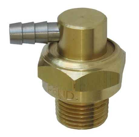 Thermal Relief Valve/ Pump Protector; 1/2" MNPT w/ Barb, 190*