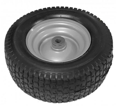 6" Steel Rim, Foam Filled Tire