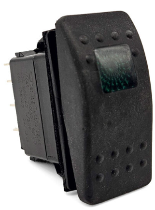 250V-10Amp, 125V-15Amp, 24V Rocker Switch