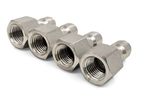 Nozzle Holder; 1/4" MQC x 1/4" FNPT, 4-Way