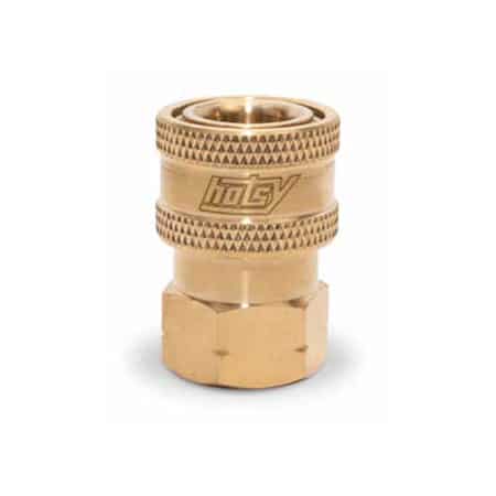 Quick Coupler; ¼" FQC x ¼" FNPT; Brass