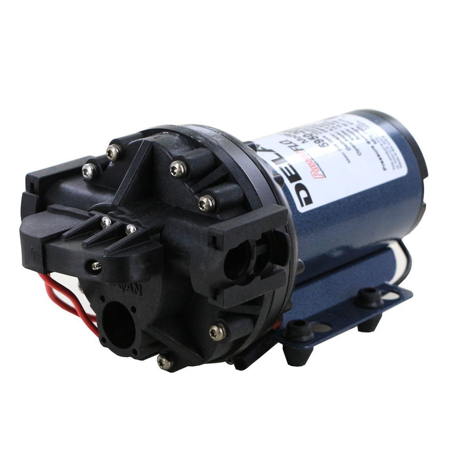 Delavan 12V On Demand Pump; 5gpm, 60psi, QA Ports (5950-201E)