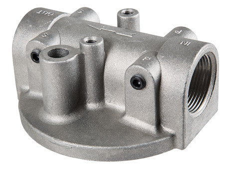 50 GPM Return Line Filter Head 1-1/4 Inch NPT/25 PSI Bypass