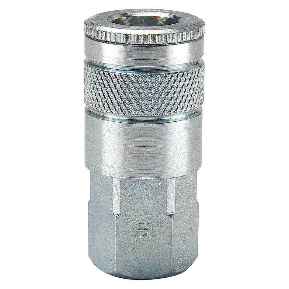 3/8" Hydraulic Quick Disconnect; Female Coupler x FNPT
