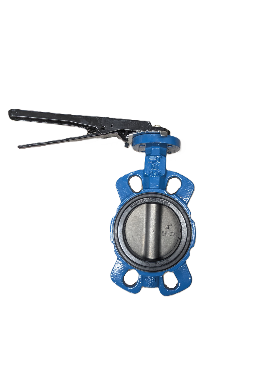 Butterfly Valve; 4" Manual Handle