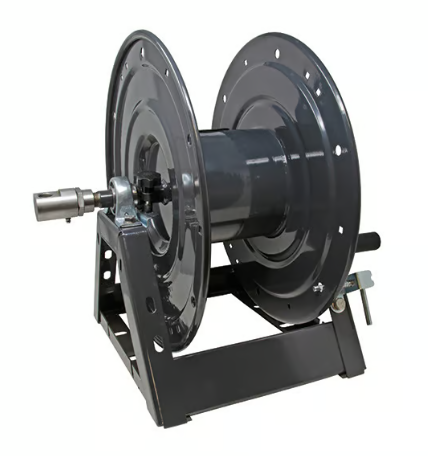 Hose Reel; 38" x 150' Capacity, 5000psi, Manual, Charcoal Gray