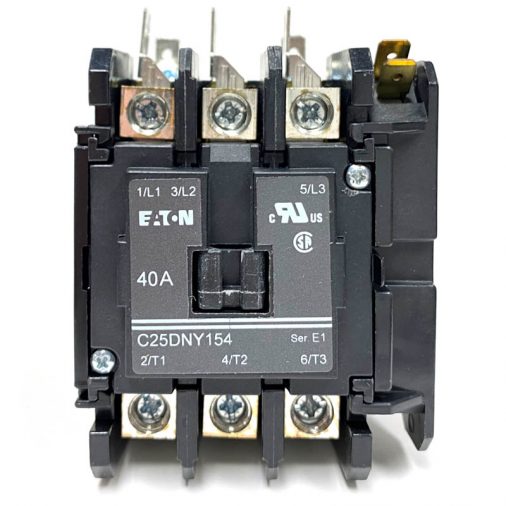 Eaton Contactor, 24V DC 40 Amp C25DNY154TL