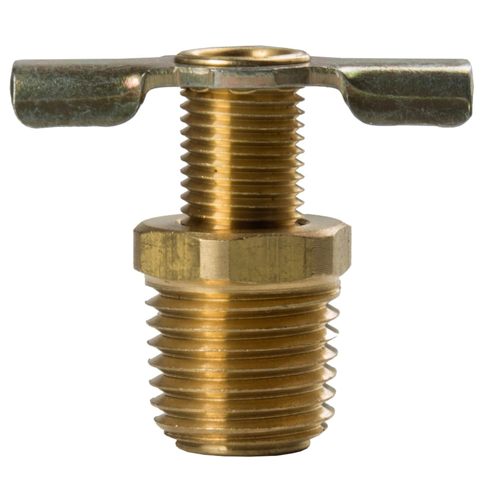 Drain Cock; Brass; External