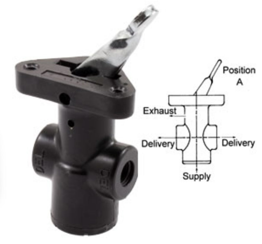 Air Switch; Single Flipper Valve