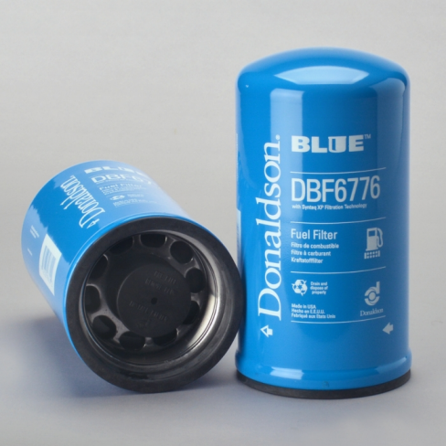 Fuel Filter; Spin-on, Blue 8.82"
